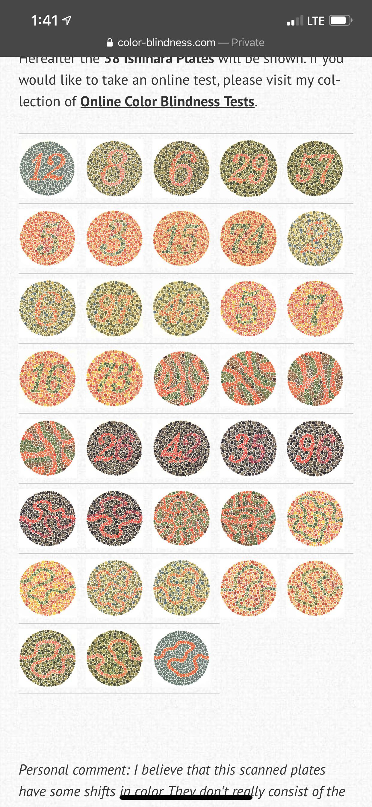 マジで色、普通に見えてると思うんだけど、