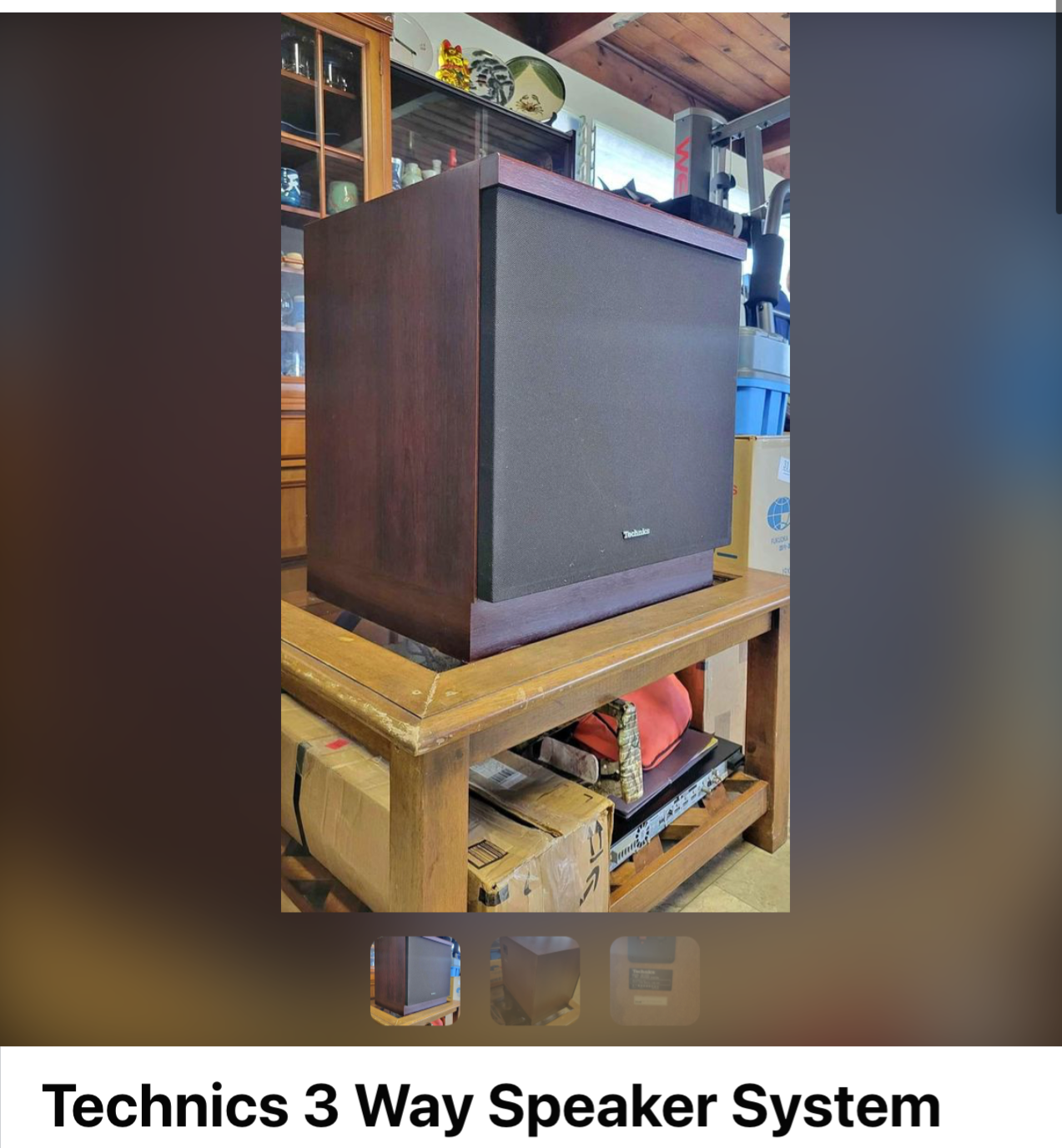 Technics SB-2370 3ウェイ : r/BudgetAudiophile