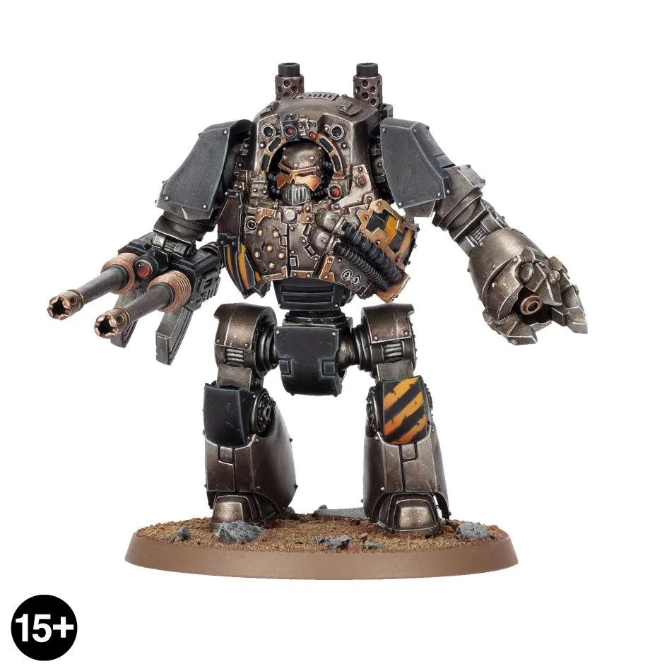 それで、アイアンウォリアーズのドレッドノートがいるってことは