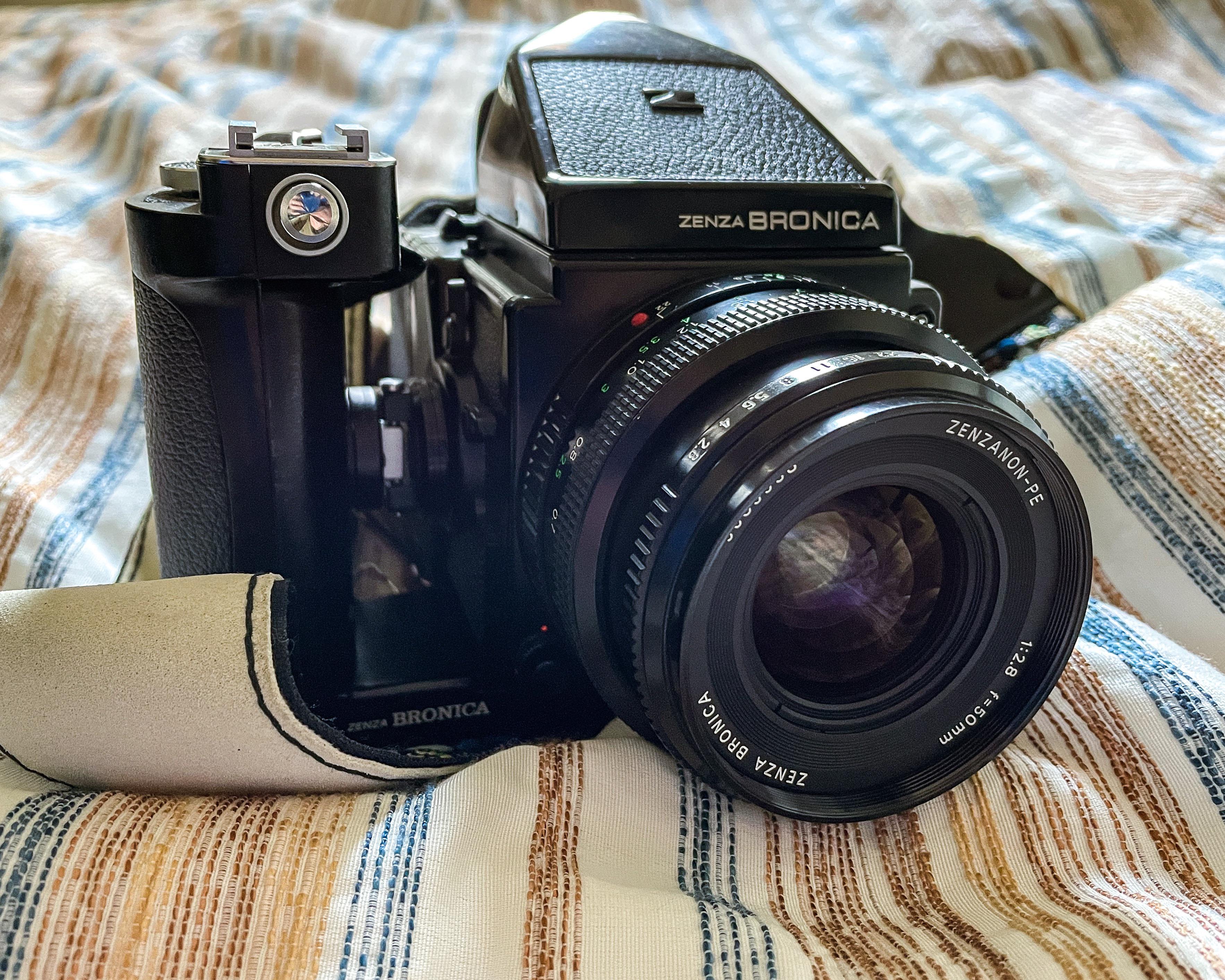 15504 訳あり ZENZANON-PE 50mm Zenza Bronica 15504 訳あり ZENZANON