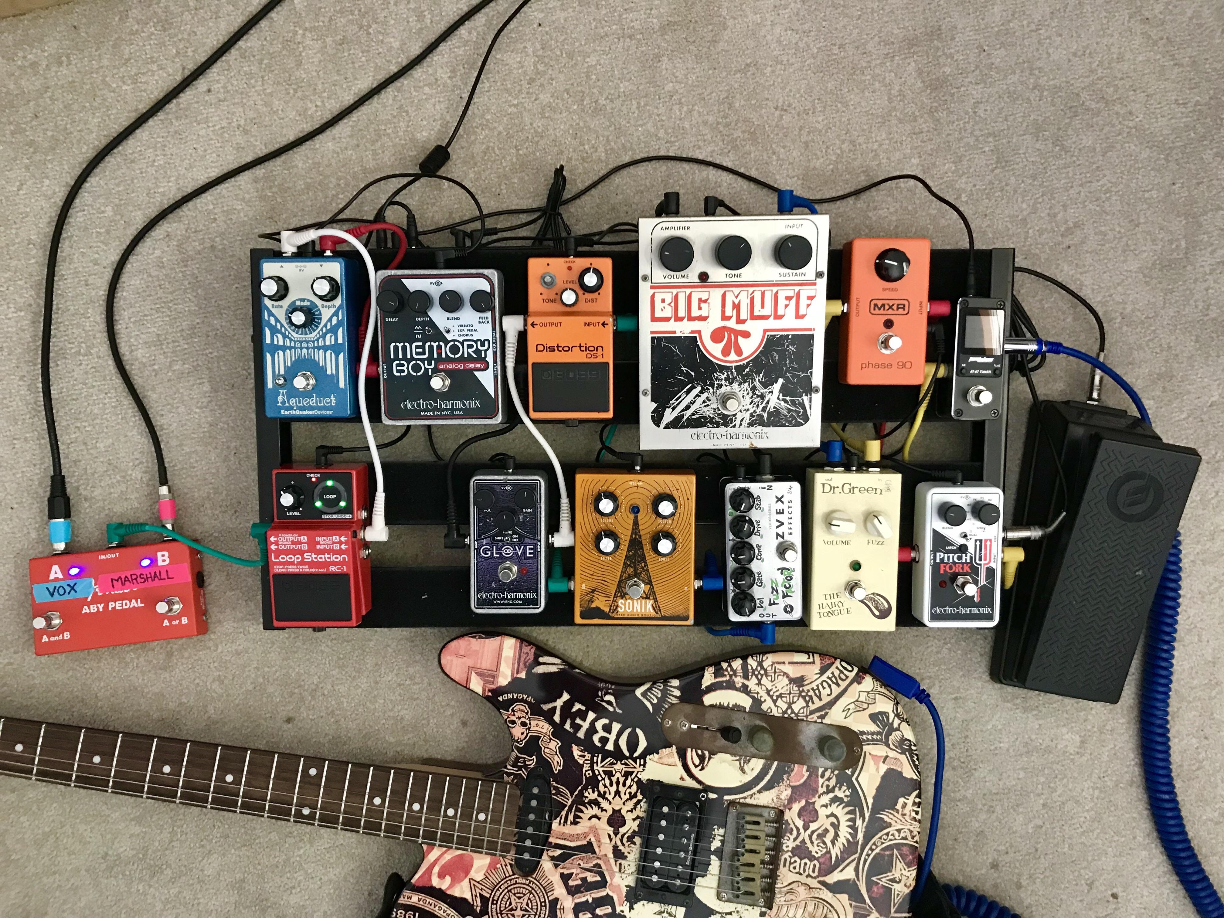 Picked up the new EarthQuaker Devices Aqueduct and loving it