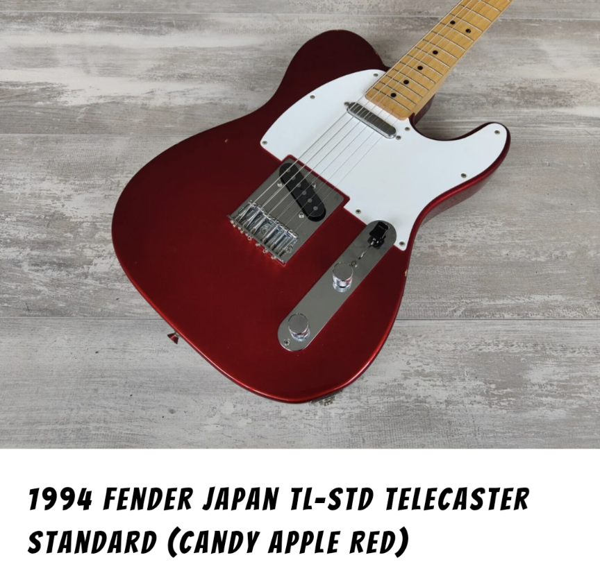 NGD! 1994-5 Fender Japan TL-STD Telecaster (CAR) : r/telecaster