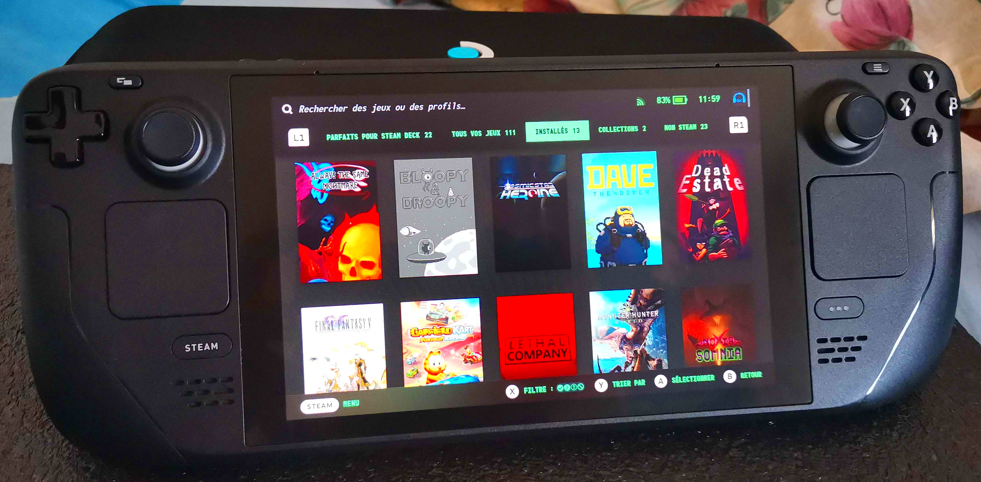 Finally got a Steamdeck LCD second-hand from ebay for 400€! (512gb