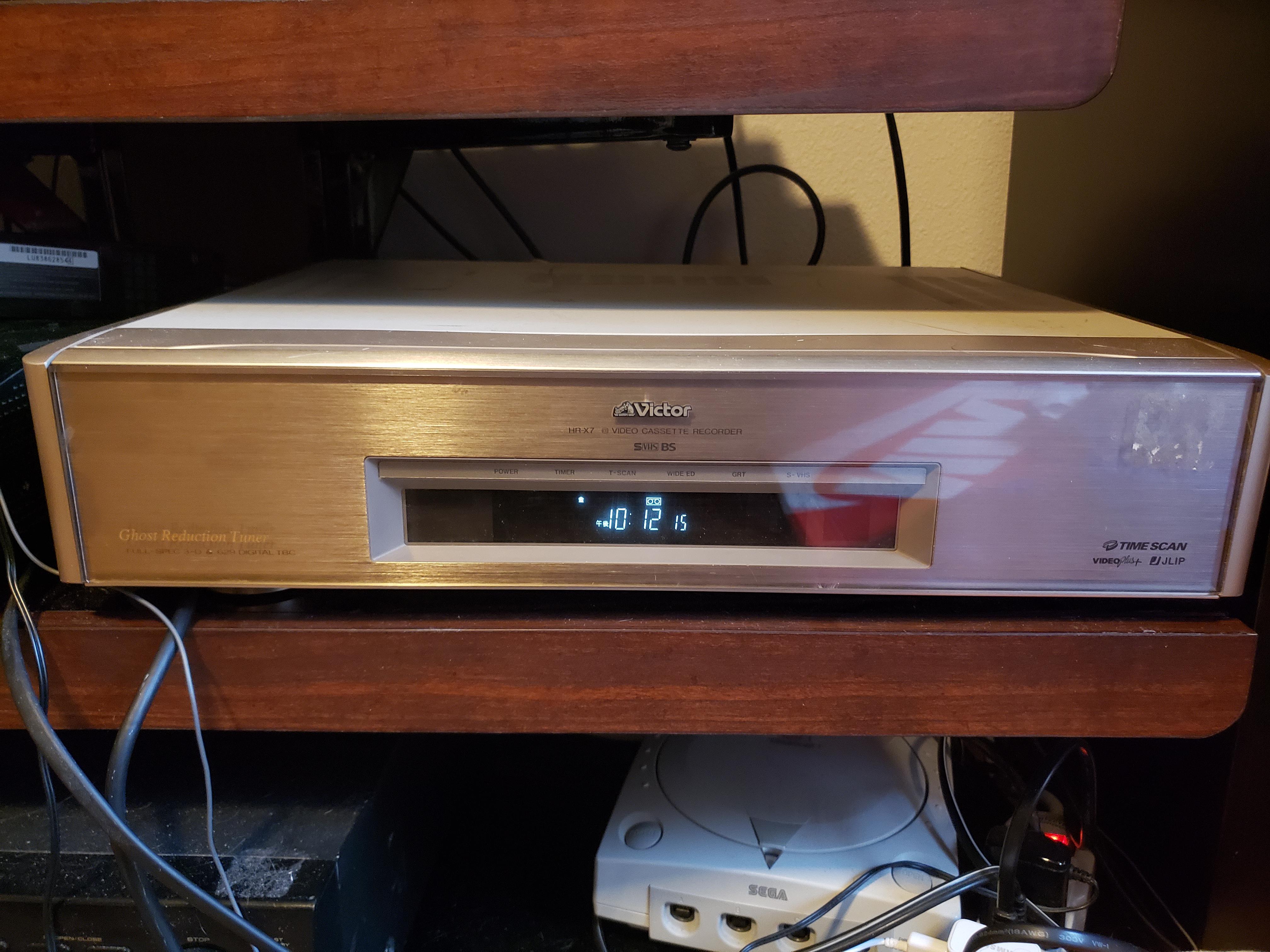 I believe I possess the greatest S-VCR ever made. It's a JVC