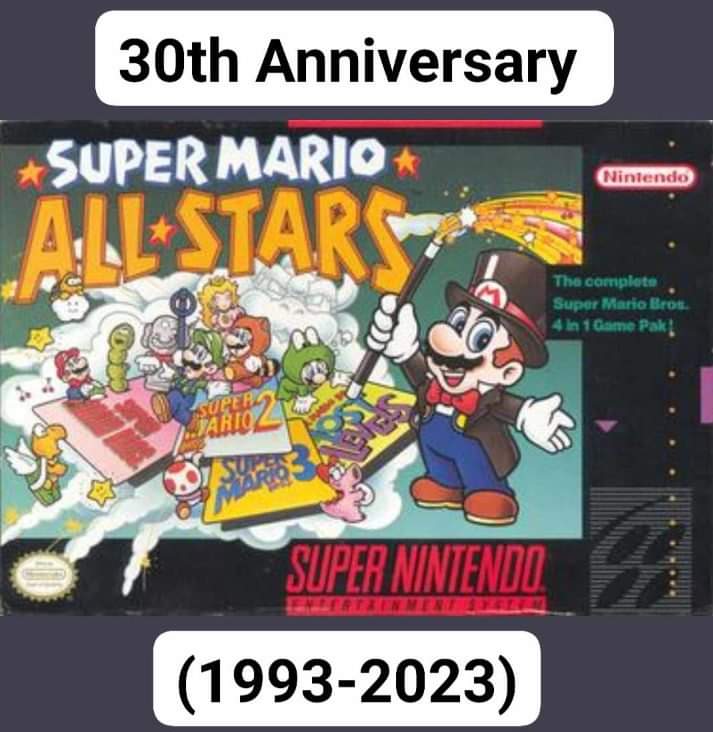 30年前の今日、1993年8月11日に、スーパーマリオブラザーズ