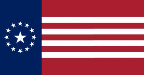 アメリカ連合帝国太平洋諸国」の旗 - アメリカが第二次世界大戦に参加