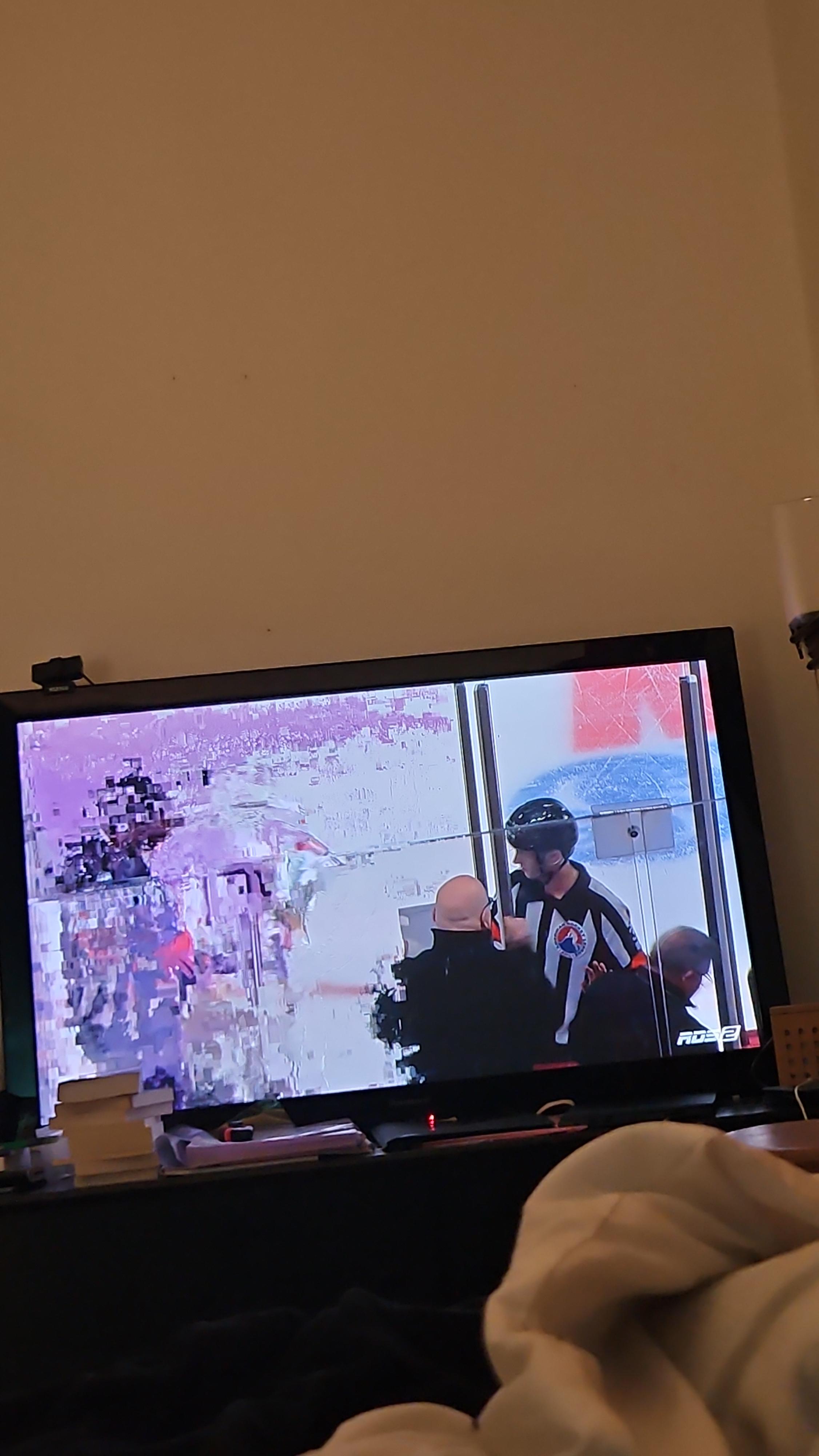 テレビの左半分が砂嵐 : r/TVRepairHelp