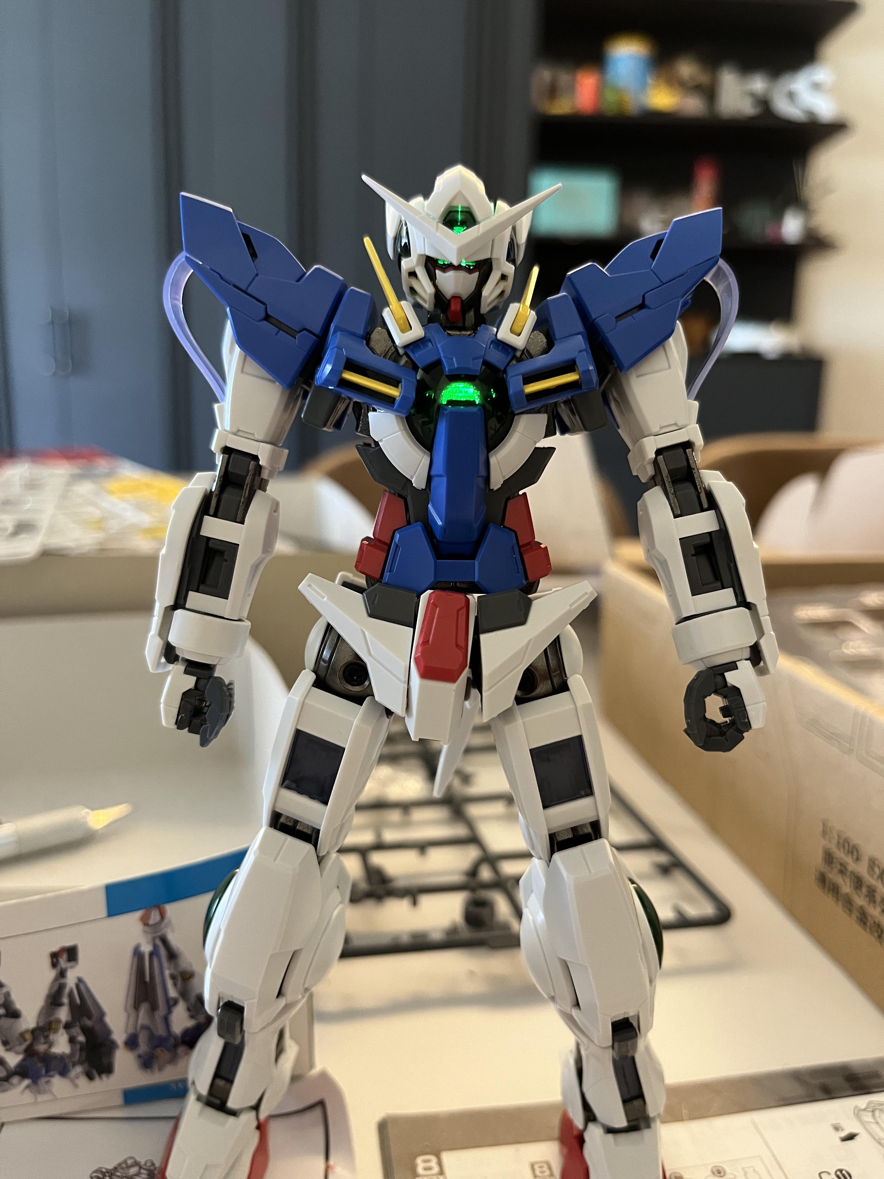 MG ガンダムエクシア メタルフレーム付き : r/Gunpla