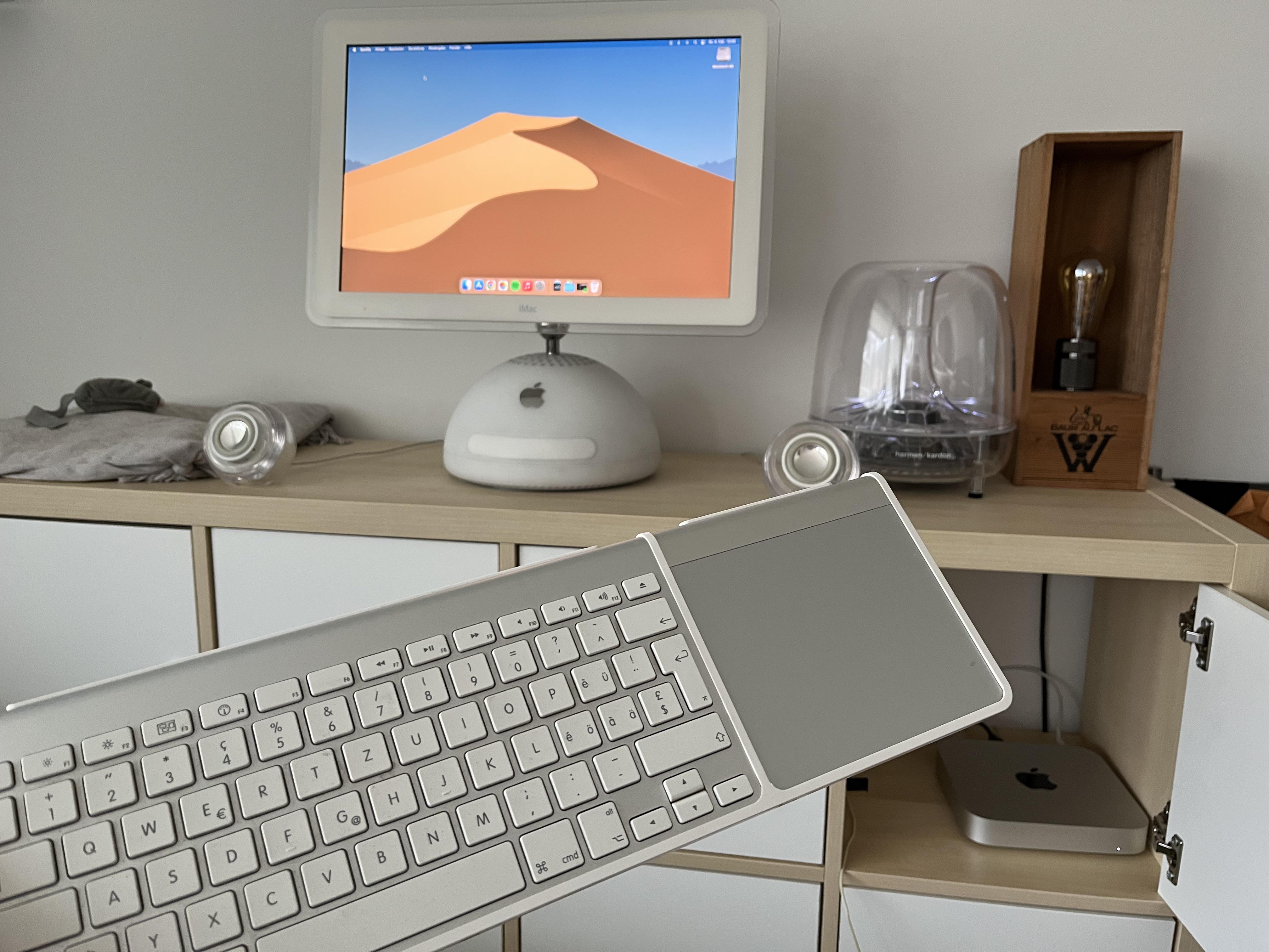 Mac Mini M1にオリジナルのMagic Keyboard 1とMagic Trackpad 1を接続