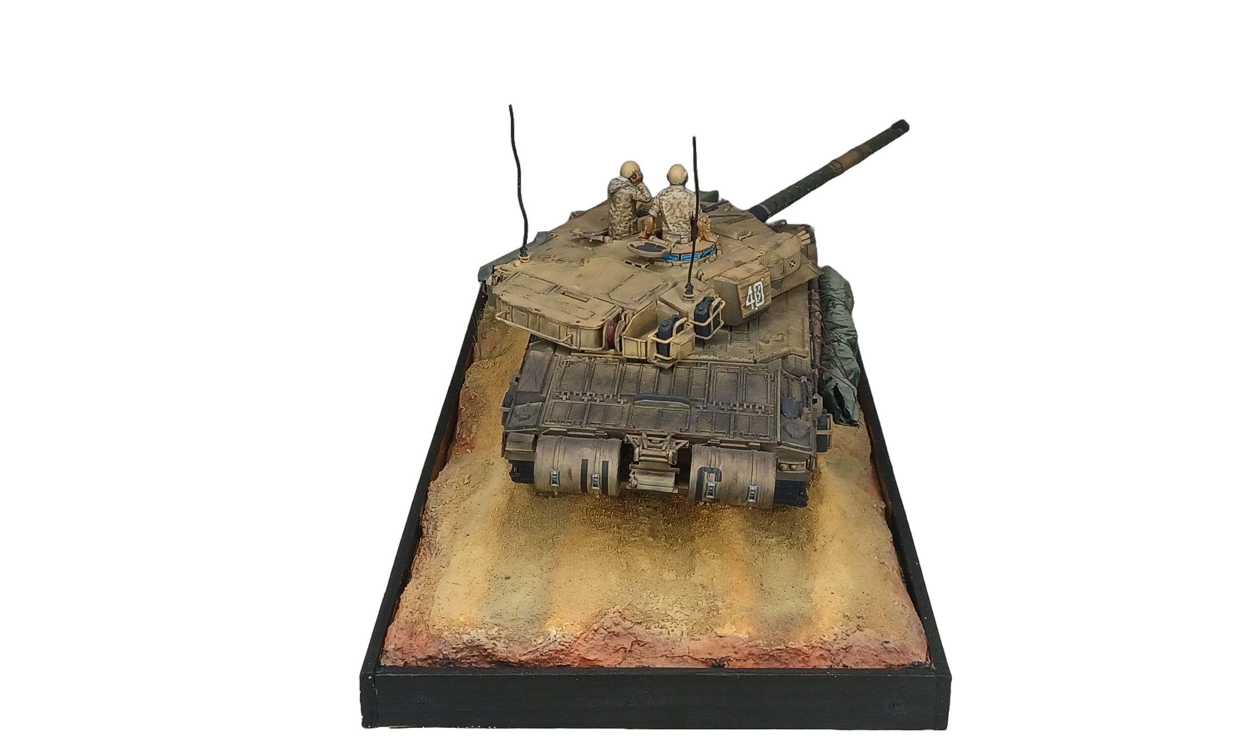 タミヤ チャレンジャー1 mk 3 デザートストームバージョン : r/modelmakers