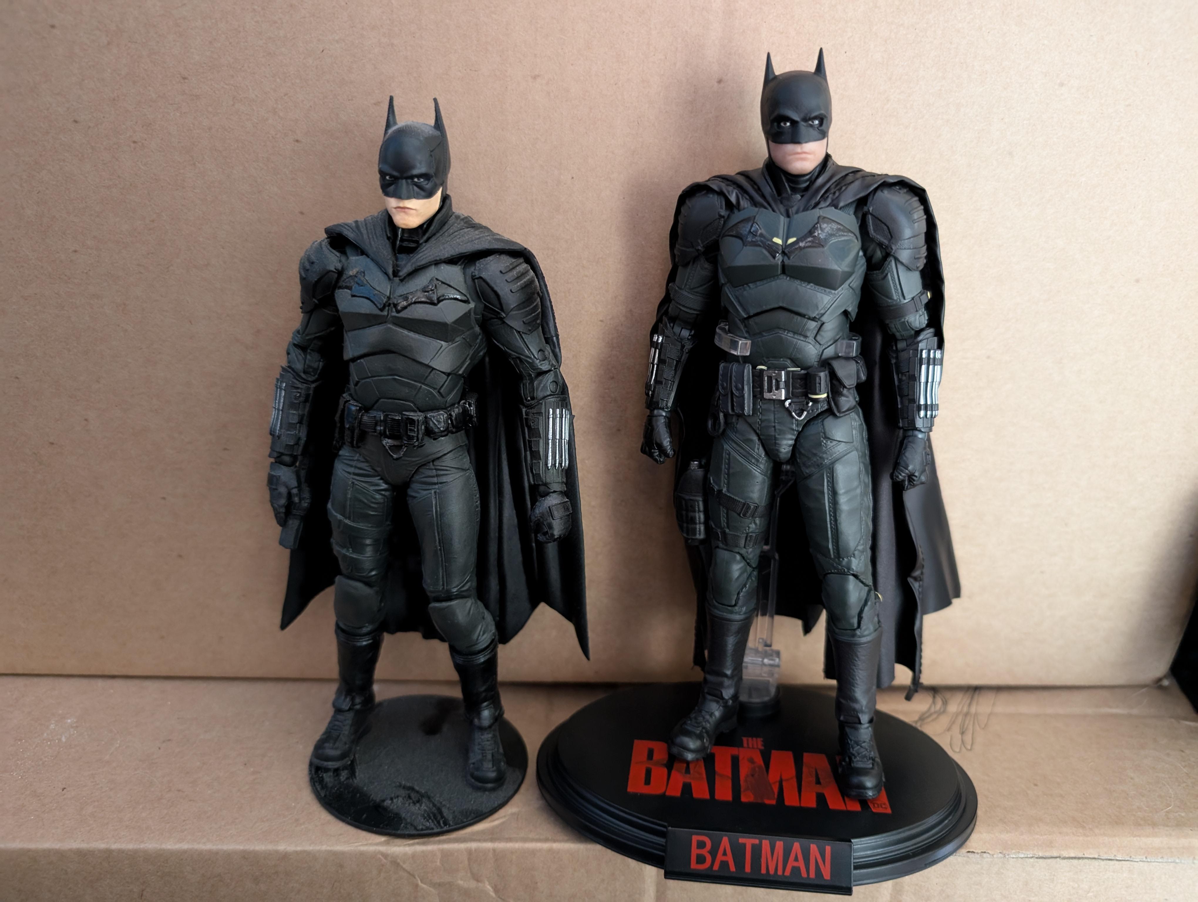 新しいFondjoyのThe Batmanは、Mcfarlaneのやつがおもちゃに見えるよ