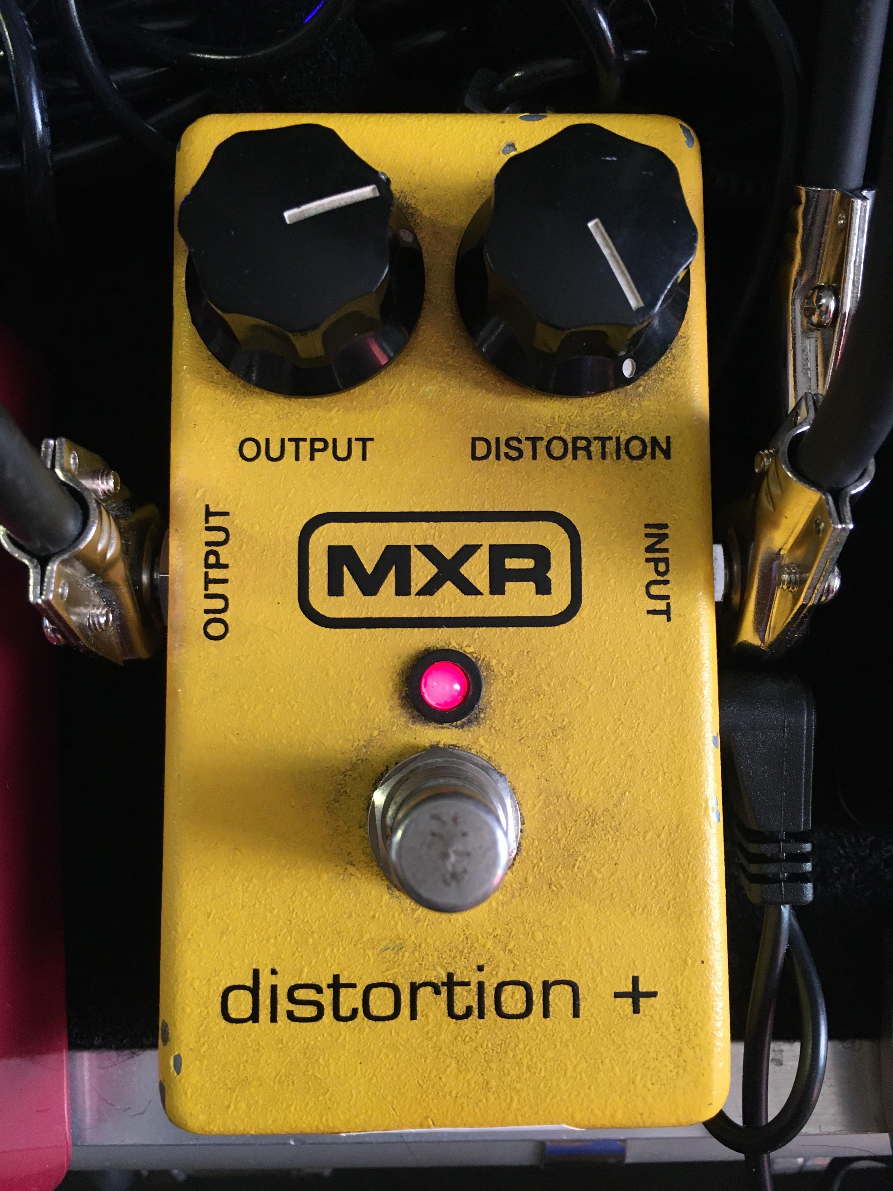 Old School 90's mxr distortion +. Repaired and modded. : r