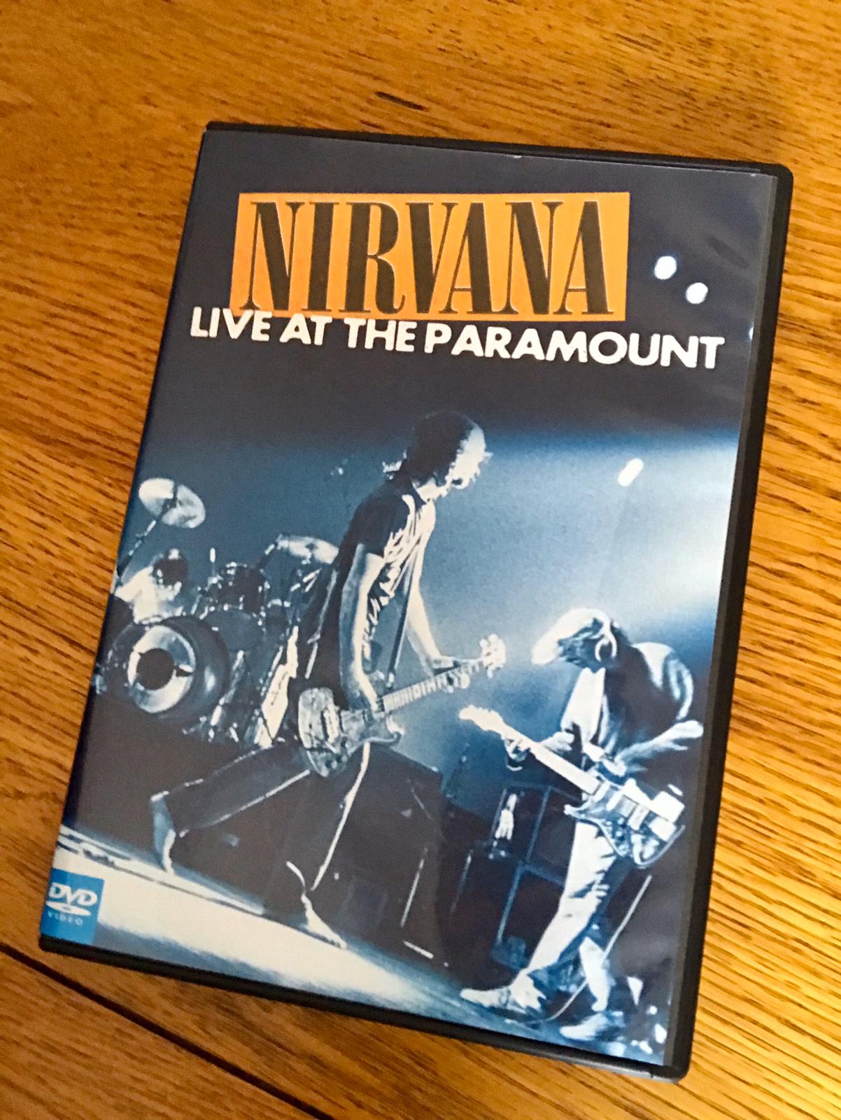 Nirvana Live at the Paramount DVD came this morning so I'm going