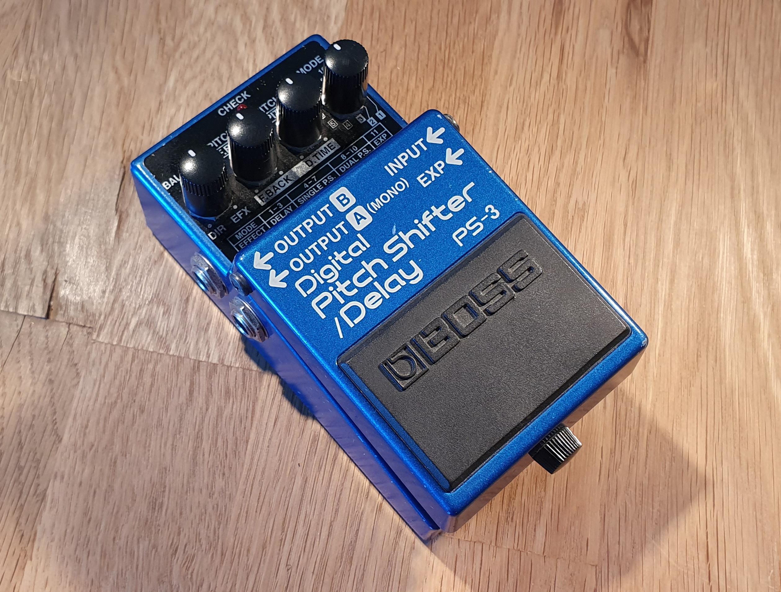NPD] Boss PS-3 Digital Pitch Shifter / Delay : r/guitarpedals