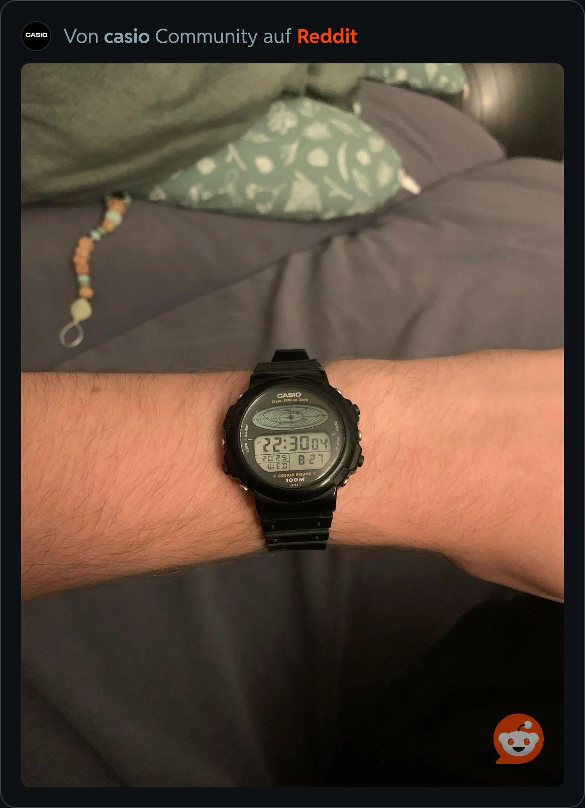 カシオ コスモフェイズ - 冥王星が惑星だった頃 : r/casio