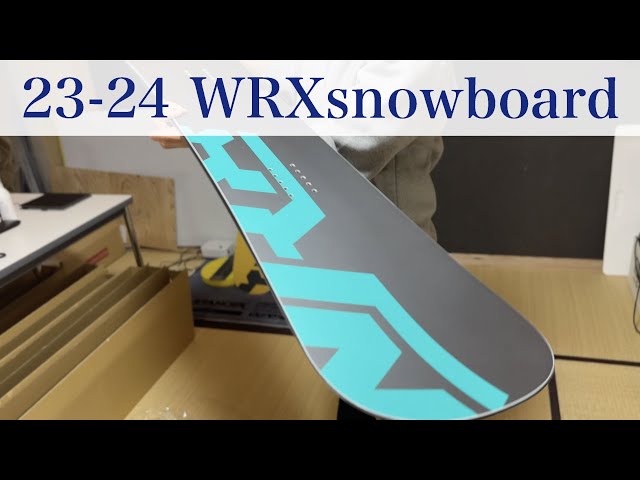23-24WRXsnowboardのカラー展開こんな感じです - YouTube