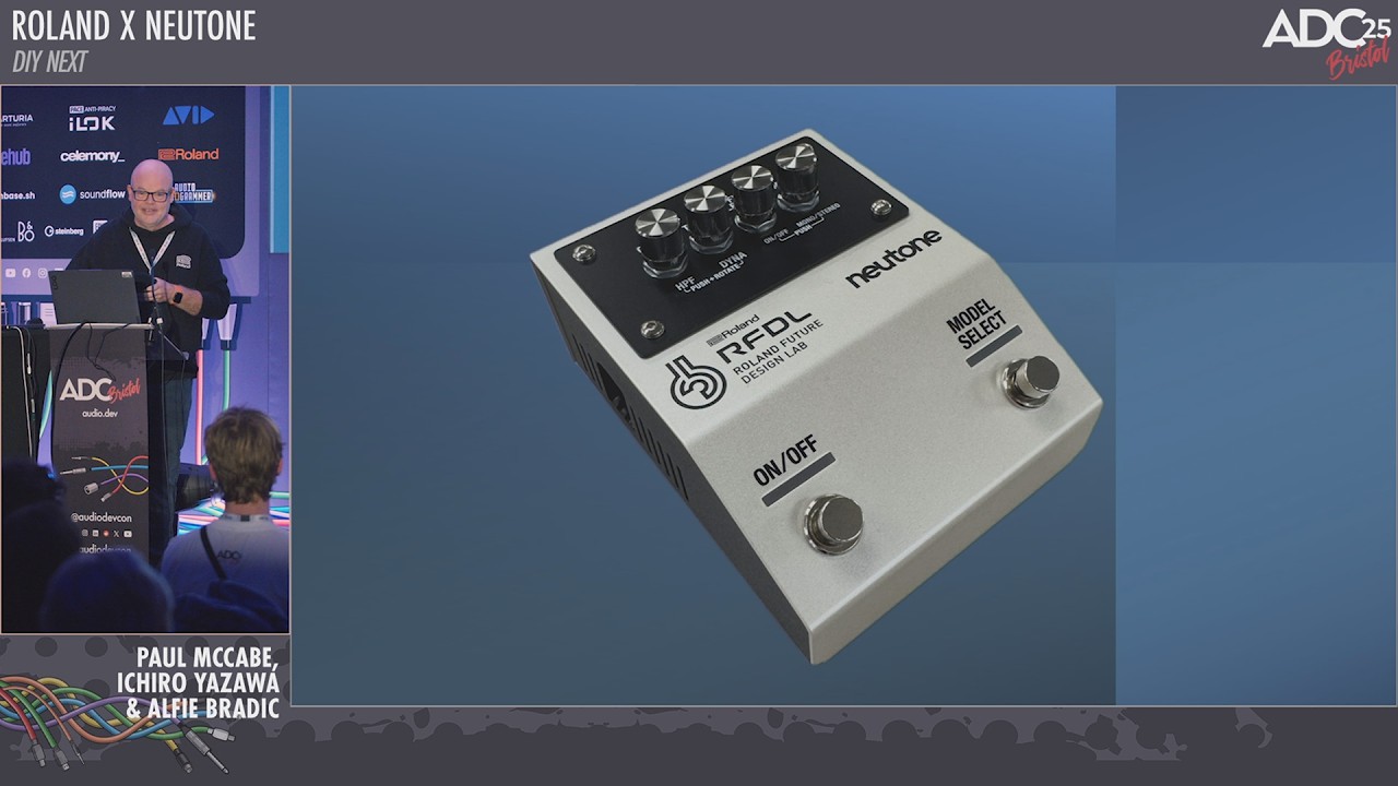 Roland Future Design Lab x Neutone: diy:NEXT - Paul McCabe, Ichiro