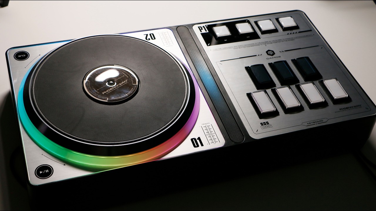 PHOENIXWAN Beatmania IIDX Controller Review - YouTube