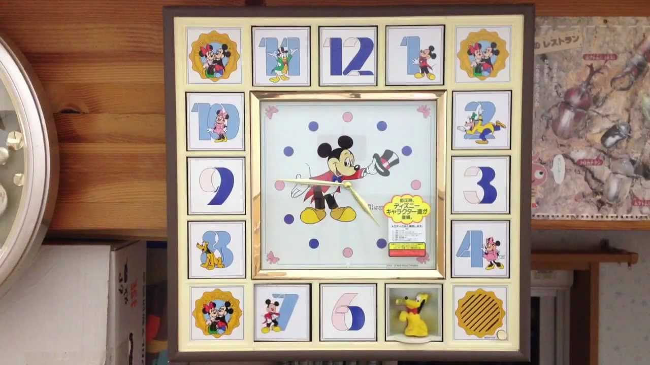Disney Time FW668B からくり時計 - YouTube