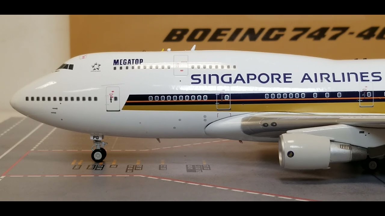 WhiteBox/Inflight 200 Vintage Singapore Airlines