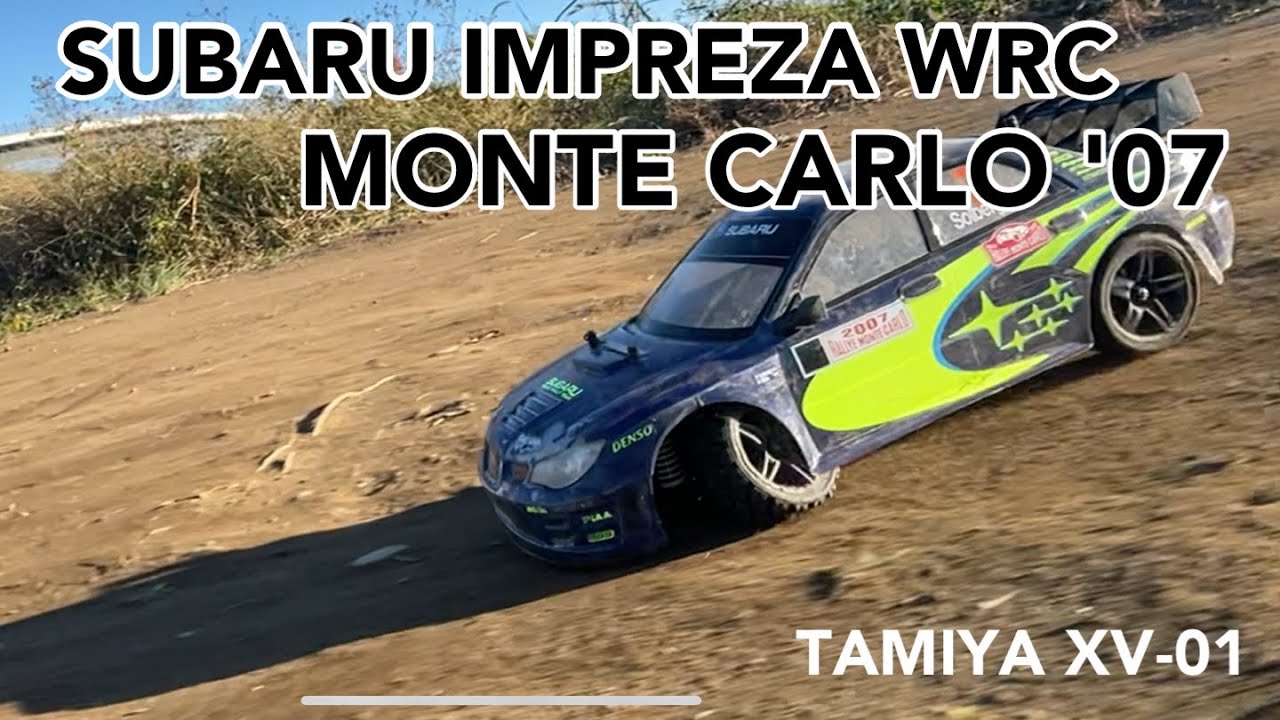 SUBARU IMPREZA WRC MONTE CARLO'07 #subaru #tamiya #rally #rcrally
