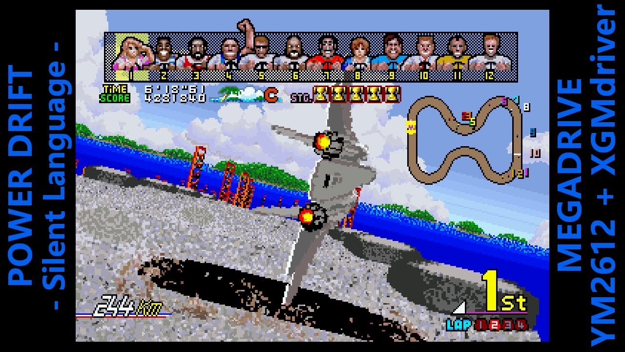 LD レーザーディスク パワードリフト&メガドライブ POWER&DRIFT M LD