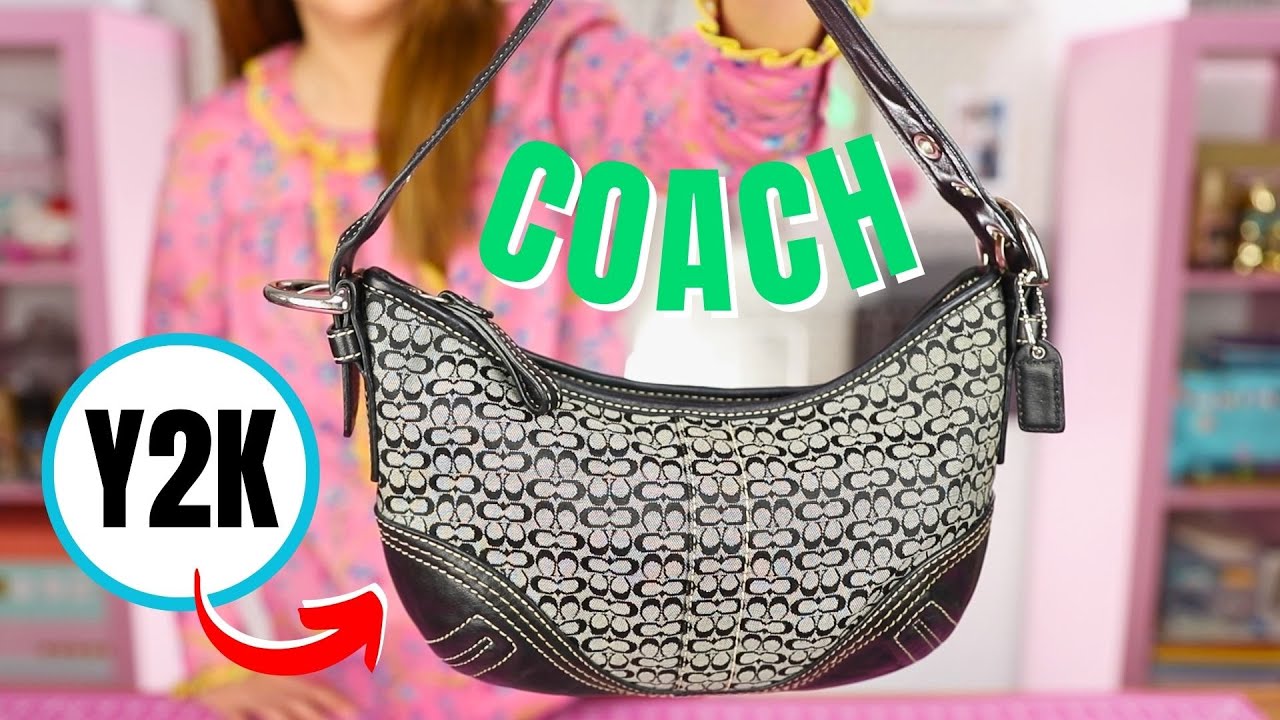 Meet my Y2K Coach Purse! (circa 2005) Mini Soho Hobo Bag - YouTube