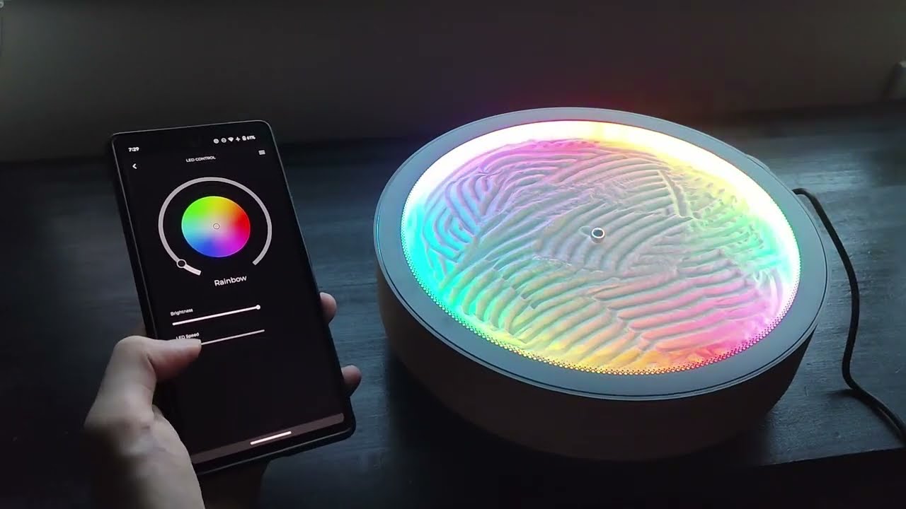 REVIEW: Oasis Mini - Amazing Kinetic Sand Art Machine Draws