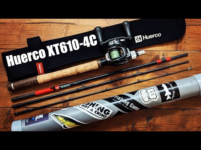 Huerco XT610-4C フエルコパックロッドの使用感 - YouTube