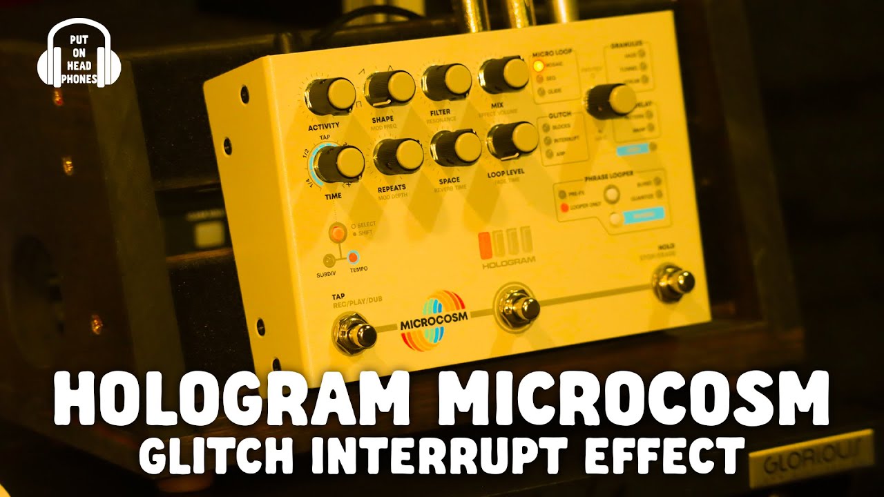 HOLOGRAM MICROCOSM GLITCH INTERRUPT EFFECT - YouTube