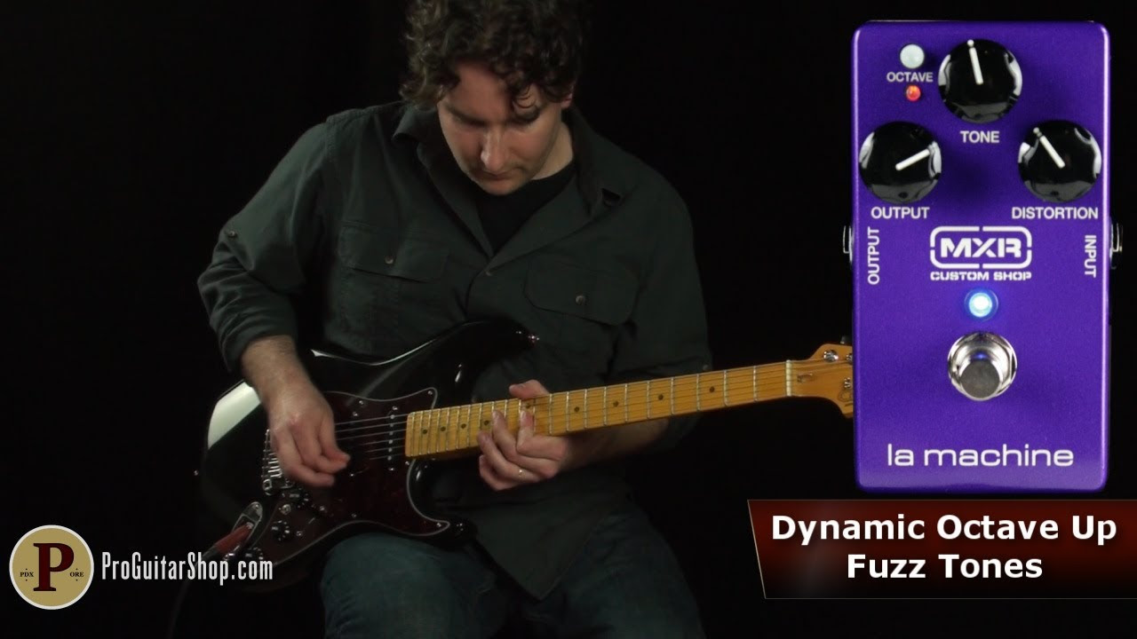 MXR La Machine Octave Fuzz - YouTube