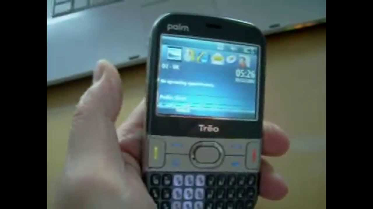 Palm Treo 500 Overview - YouTube