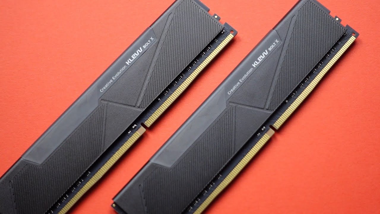 Klevv Bolt X Review - great looking non-RGB LED Memory - YouTube