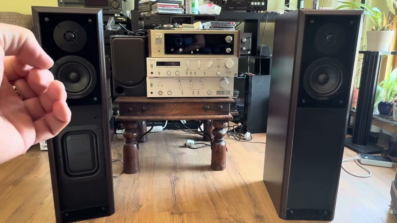 Vintage Technics SB-M500, 3 Way, 4 Speakers System‬