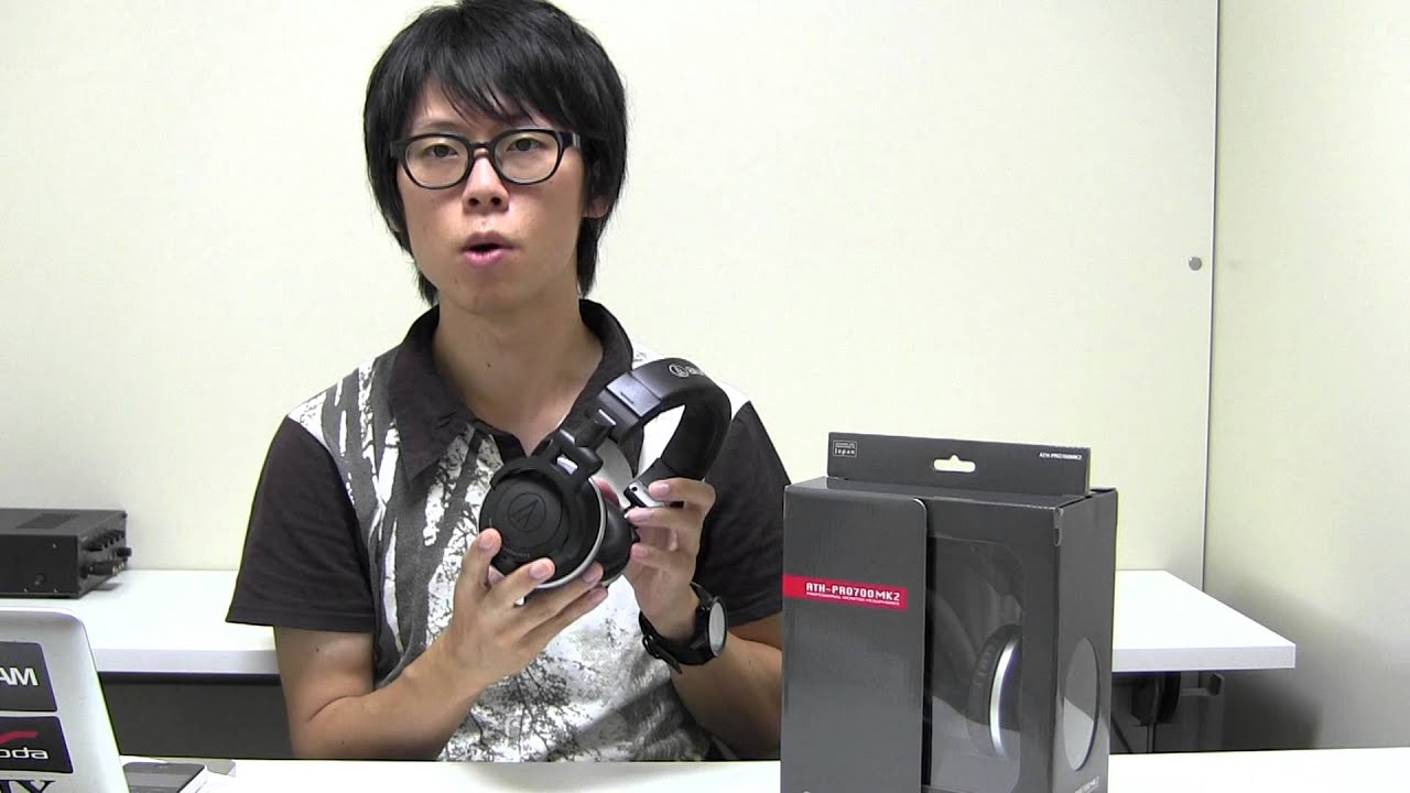 e☆イヤホン】audio-technica ATH-PRO700MK2レビュー - YouTube