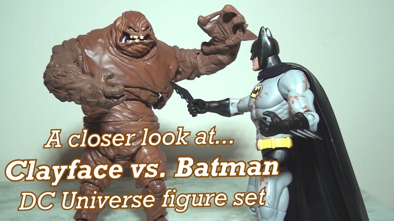A closer look atDC Universe Clayface vs Batman figure set - YouTube