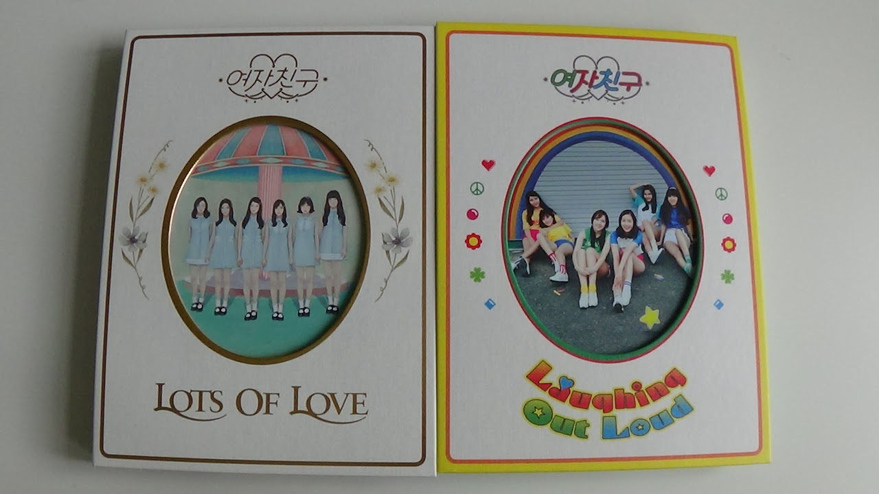 Unboxing GFRIEND 여자친구 1st Studio Album LOL (Lots of Love