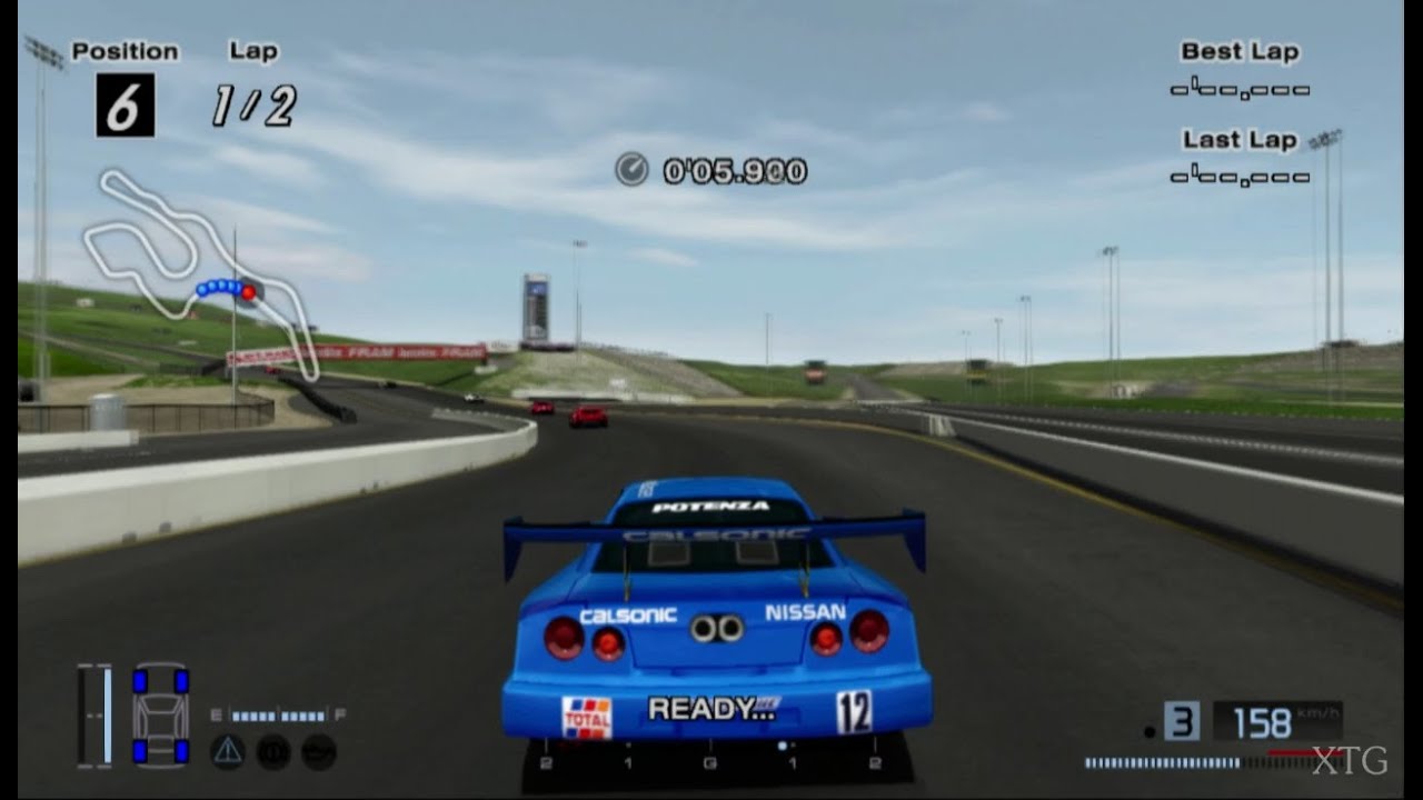 31] Gran Turismo 4 - Nissan CALSONIC SKYLINE (JGTC) HD PS2