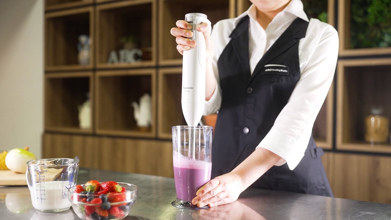 パナソニック ハンドブレンダー(MX-S302‐W) 製品紹介 - YouTube