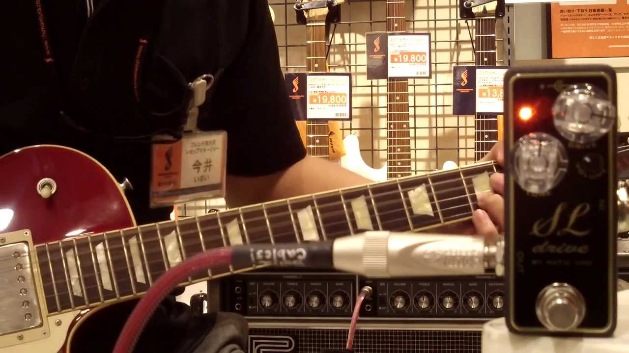 Xotic SL Drive demo - YouTube