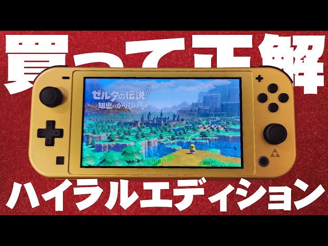 今後の話とNintendo Switch Lite ハイラルエディションがめちゃくちゃ