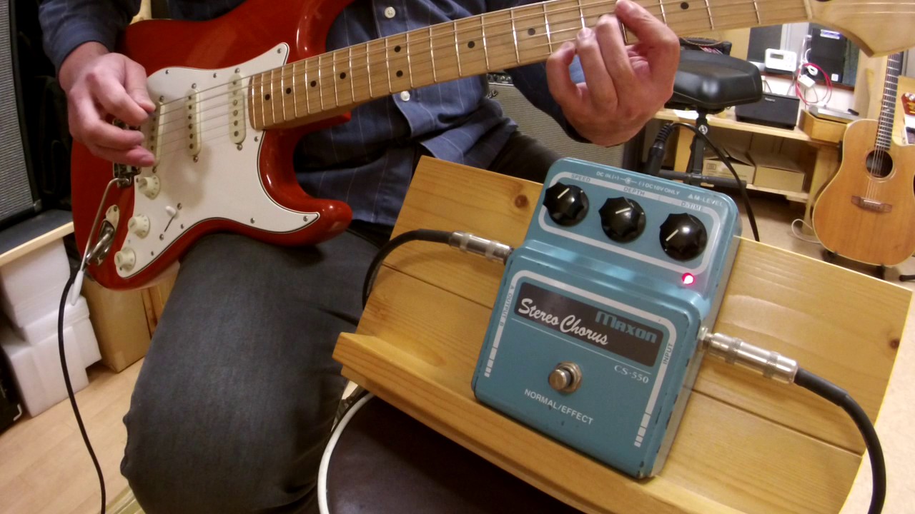 Maxon CS-550 初期仕様を9Vで使用してみた。 - YouTube