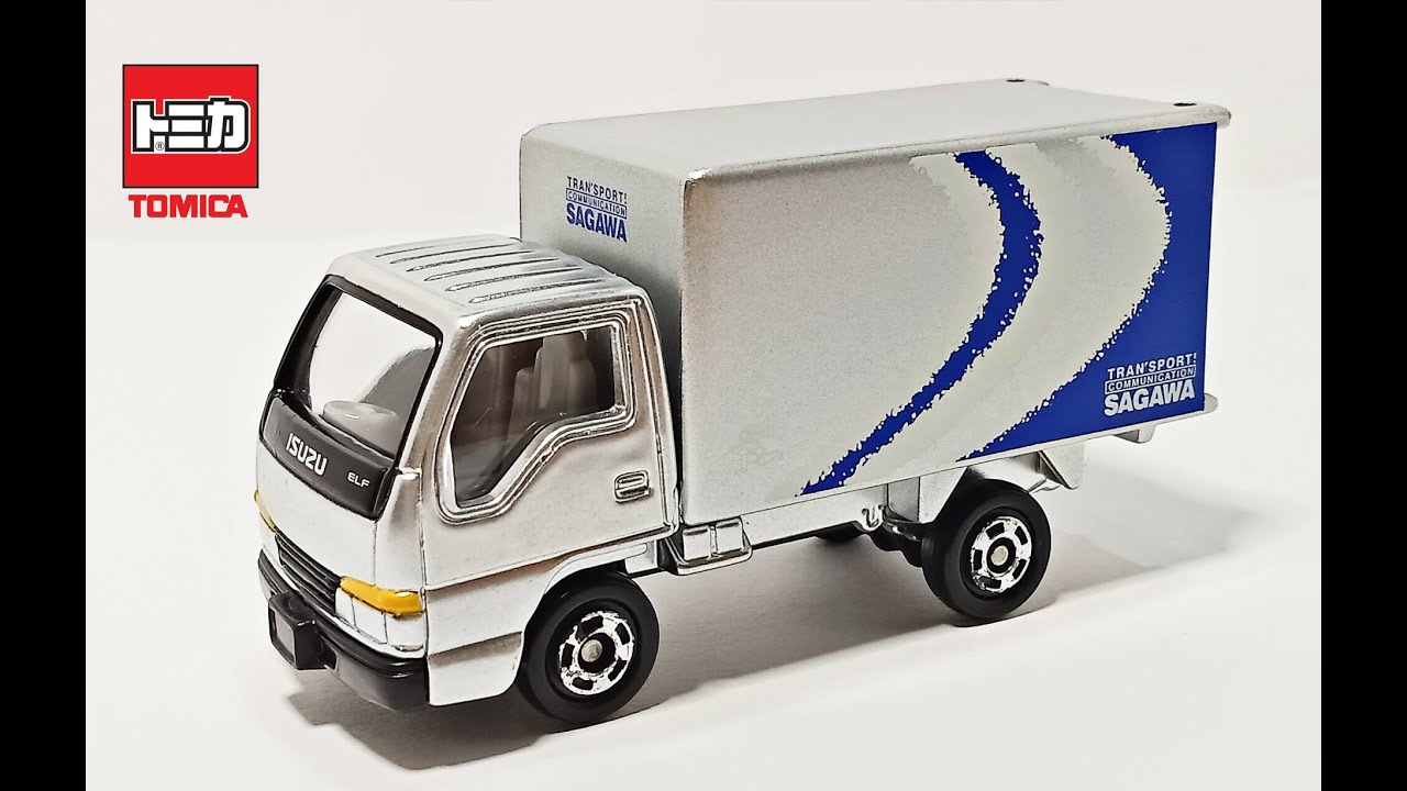 Tomica No.83: Isuzu Elf Sagawa-Exp Truck - YouTube