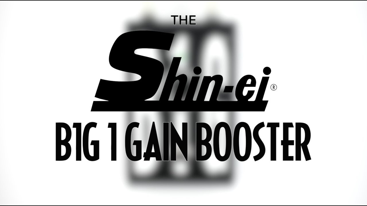 Shin-ei B1G 1 Transparent Gain Booster - YouTube