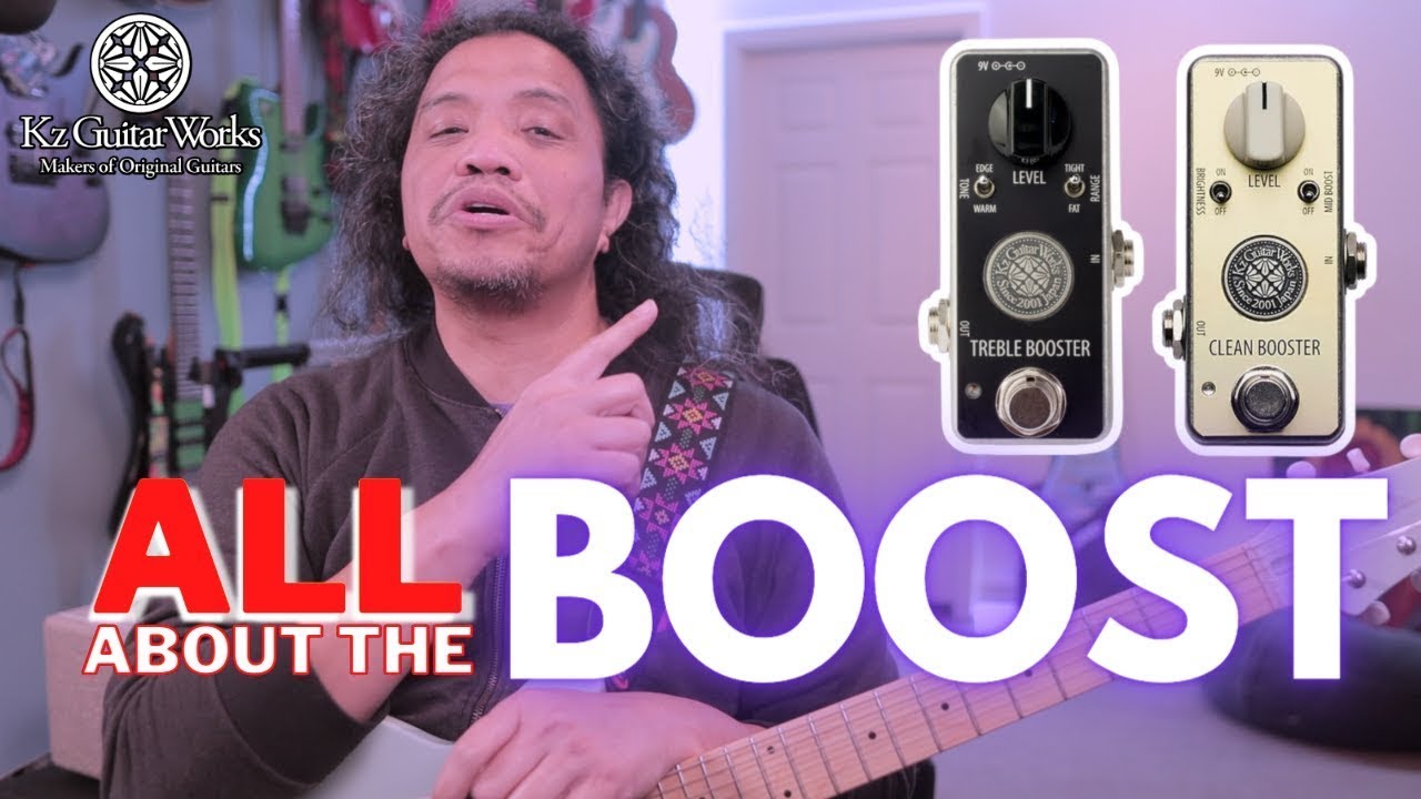 Get The Perfect Boost For Your Sound! KZ Guitar Works Treble And
