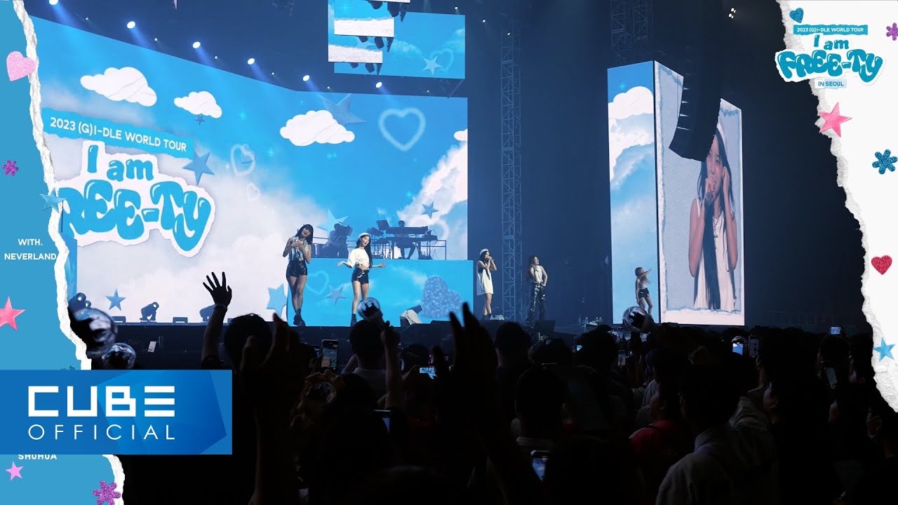 2023 (G)I-DLE WORLD TOUR [I am FREE-TY] IN SEOUL DVD & BLU-RAY