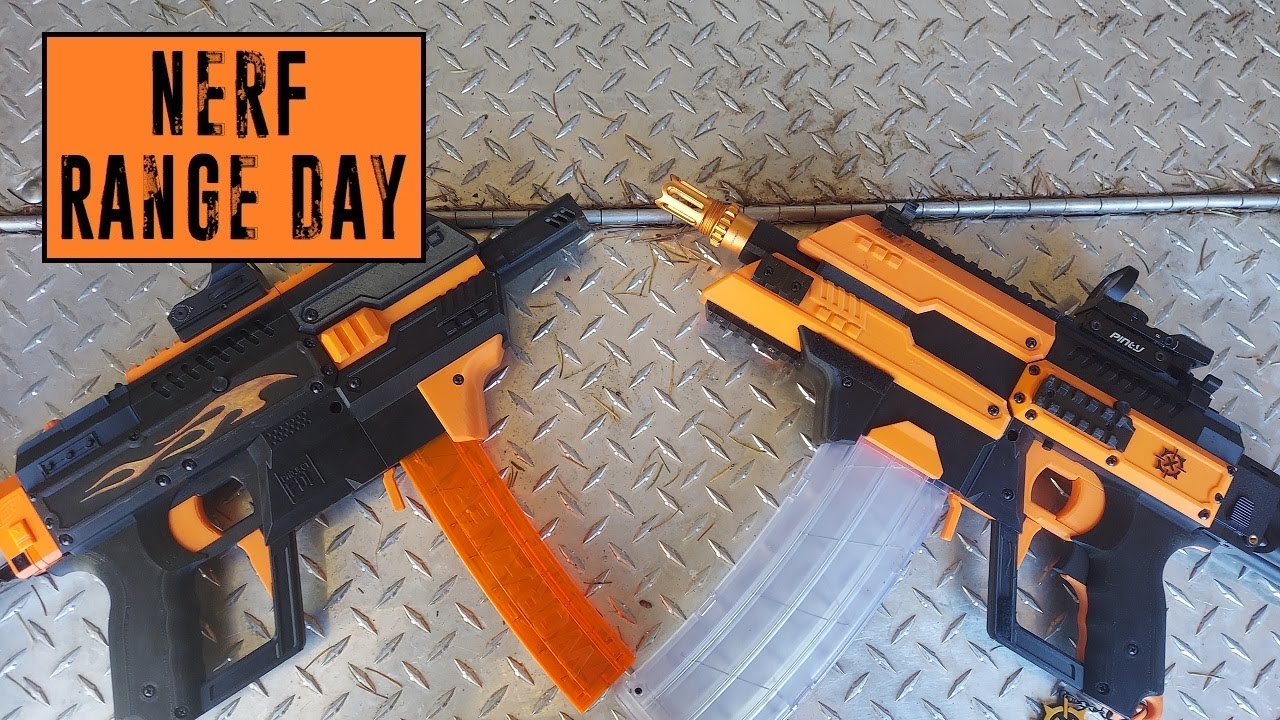 Nerf Range Day #18 - FDL 3's - YouTube