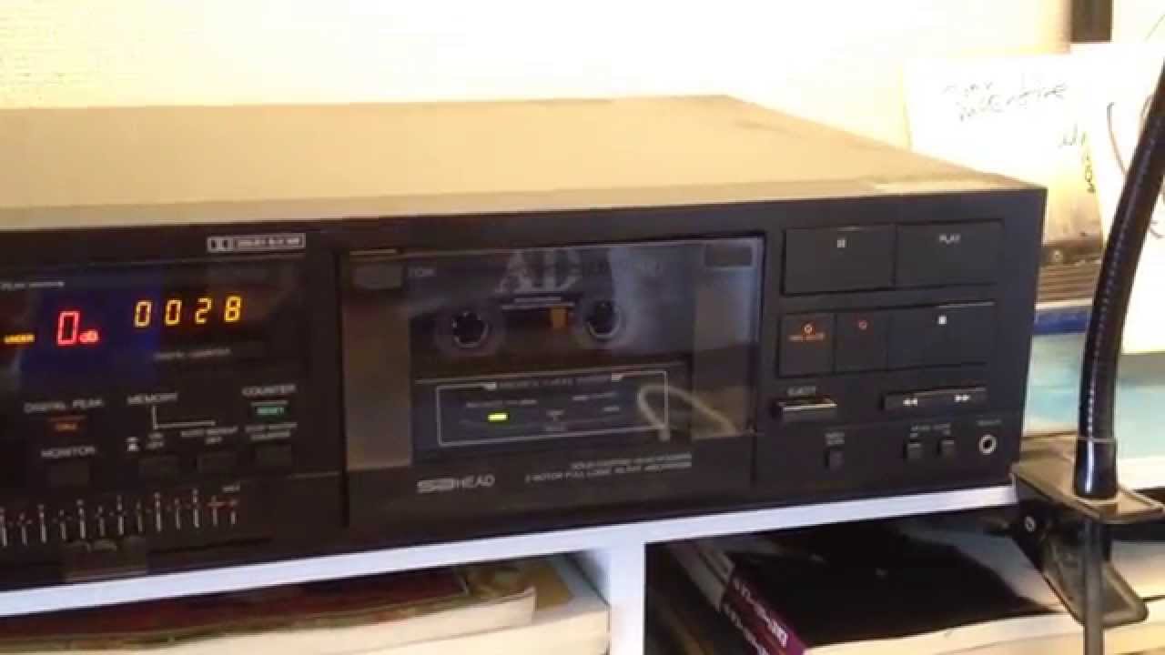VICTOR KD-V6 STEREO CASSETTE DECK - YouTube