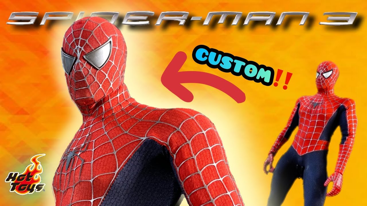 CUSTOM】これぞまさに究極のスパイダーマンフィギュア‼️【HOTTOYS