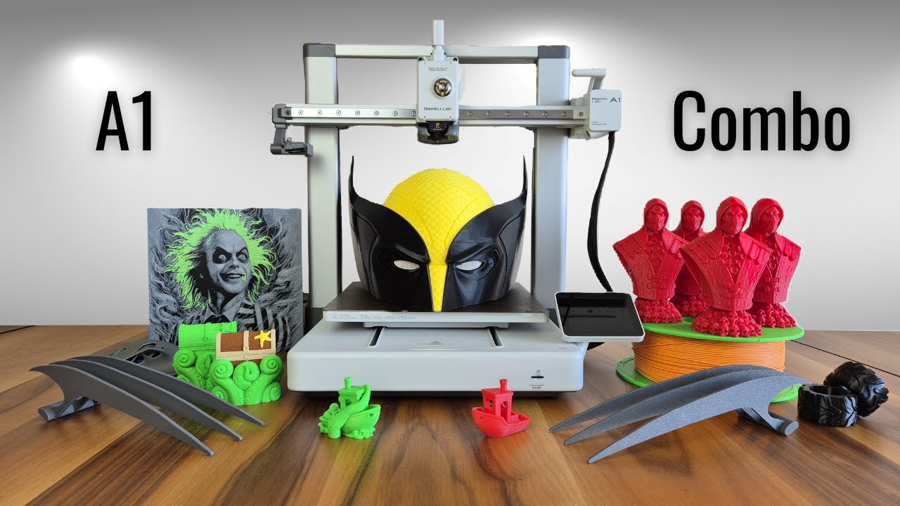 Bambu Lab A1 Combo Review - YouTube